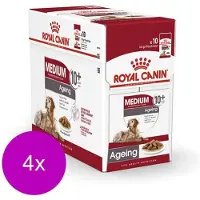 Royal Canin Shn Medium Ageing 10plus Pouch - Hondenvoer - 4 x 10x140 g