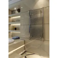Eastbrook Wingrave verticale verwarming 80x60cm Chroom 342 watt