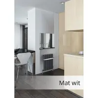 Eastbrook Malmesbury aluminium design radiator 60x56,5cm Mat wit 632 watt