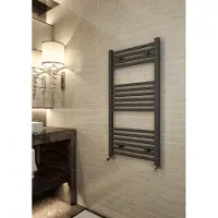 Eastbrook Wingrave verticale verwarming 80x40cm Antraciet 374 watt