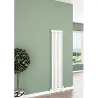 Eastbrook Rivassa 2 koloms verwarming 180x47,3cm Wit 1556 watt
