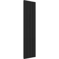 Eastbrook Vesima verticale aluminium verwarming 180x50,3cm Mat zwart 1780 watt