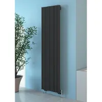 Eastbrook Rowsham verticale radiator 60x58cm Antraciet 702 watt