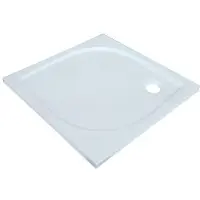 Badstuber Aneta douchebak vierkant 90x90cm mineraalmarmer