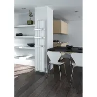 Eastbrook Malmesbury aluminium design radiator 180x47cm Mat wit 1348 watt