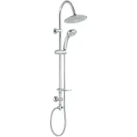 Loqé Denis 10 opbouw regendouche stortdouche chroom