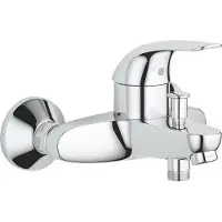 GROHE Euroeco badkraan met omstel Chroom