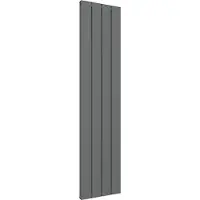 Eastbrook Vesima verticale aluminium verwarming 180x50,3cm Antraciet 1780 watt