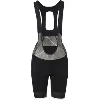 Agu Fietsbroek AGU Women Stripe Bibshort Premium Black Grey-XS