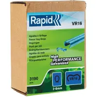 Rapid 3190 VR16 galvanized staples