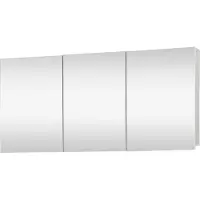Differnz Brida spiegelkast 50x100x15cm 3 deuren wit