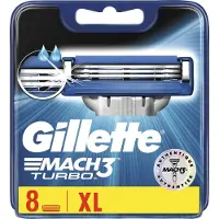 Gillette Mach 3 Turbo Scheermesjes 8 stuks