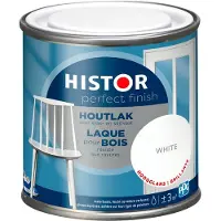 Histor Perfect Finish houtlak 7000 wit hoogglans 250 ml