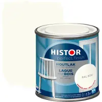 Histor Perfect Finish houtlak RAL 9010 hoogglans 250 ml