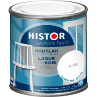 Histor Perfect Finish houtlak 7000 wit zijdeglans 250 ml