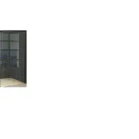 Wiesbaden Inloopdouche Slim 100x200cm 8mm Helder Antikalk Coating (Exclusief profiel)