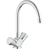 GROHE Costa S keukenkraan met hoge uitloop chroom