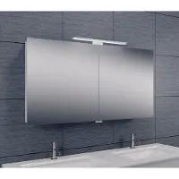 Xellanz Bright spiegelkast met LED 120 x 60 x 14 cm