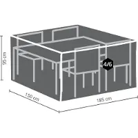Winza | Tuinsethoes Premium 185 x 150 x 95 cm