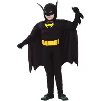 Vegaoo Superheld vleermuis kostuum voor jongens - Verkleedkleding - 110/116