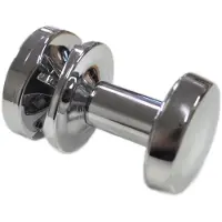 Sanicare handdoek knop voor design radiatoren chroom