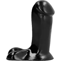 All Black Dildo 14 cm