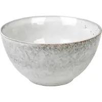 Broste Copenhagen Nordic Sand kom ø 17 cm aardewerk wit