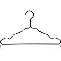 Nomess copenhagen Alu kleerhanger 5-pack zwart