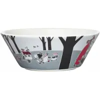 Arabia Moomin Bowl Ø15 Cm Adventure Move - Serveerkommen Porselein Grey - 1006332
