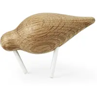Normann Copenhagen Shorebird eikenhout-wit klein
