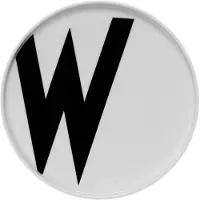 Design Letters bord W