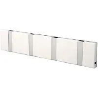 LoCa Knax kledinghanger 40 cm wit-grijs