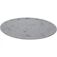 Aida Raw serveerbord Ø34 cm. grijs met stippen