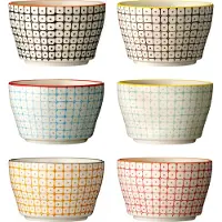 Bloomingville Carla schaal 11 cm 6-pack