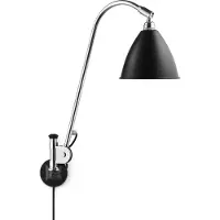 Gubi Bestlite BL6 wandlamp zwart-chroom