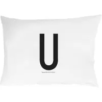 Design Letters kussenhoes 70 x 50 cm. U