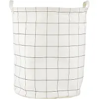House Doctor Squares - Wasmand - Ruit - Wit