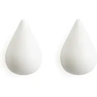 Normann Copenhagen Haakje Dropit White 9,3 cm