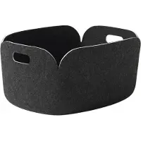 Muuto Restore Mand Black Mélange | 48 x 35 CM | 19 x 13.8in