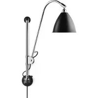 Gubi Bestlite BL5 wandlamp Zwart-chroom