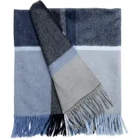 Elvang Denmark Manhattan plaid staalblauw-lichtblauw