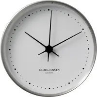 Georg Jensen Klok Georg Jensen Henning Koppel RVS White 22 cm