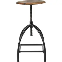 Broste Copenhagen Sire kruk naturel-zwart