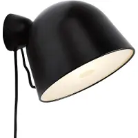 Woud Wandlampe , Zwart, Woonkamer, Metaal