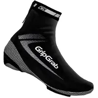 Gripgrab - RaceAqua Waterdichte Race Fiets Overschoenen Aero Wielren Regen Fietsoverschoenen - Zwart - Unisex - Maat M (40/41)