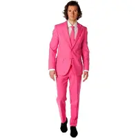 Boland Traciks Mr Pink Kostuum | Roze | Maat 52
