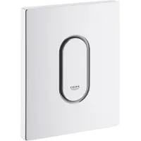 GROHE Arena Cosmopolitan urinoir bedieningsplaat tweeknops frontbediening Wit