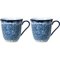 Rörstrand Ostindia Floris mok 30 cl 2-pack Blauw