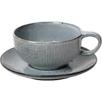 Broste Copenhagen Nordic Coal kom ø 8 cm hoogte 3 cm aardewerk bruin