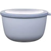 Mepal Cirqula kom met deksel ø 19,5 cm 2 liter kunststof nordic blue